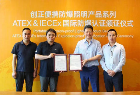 乐虎LEHU电气股份有限公司新产品荣获DNV挪威船级社国际防爆认证
